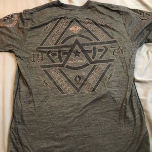 American fighter t shirt. Mens